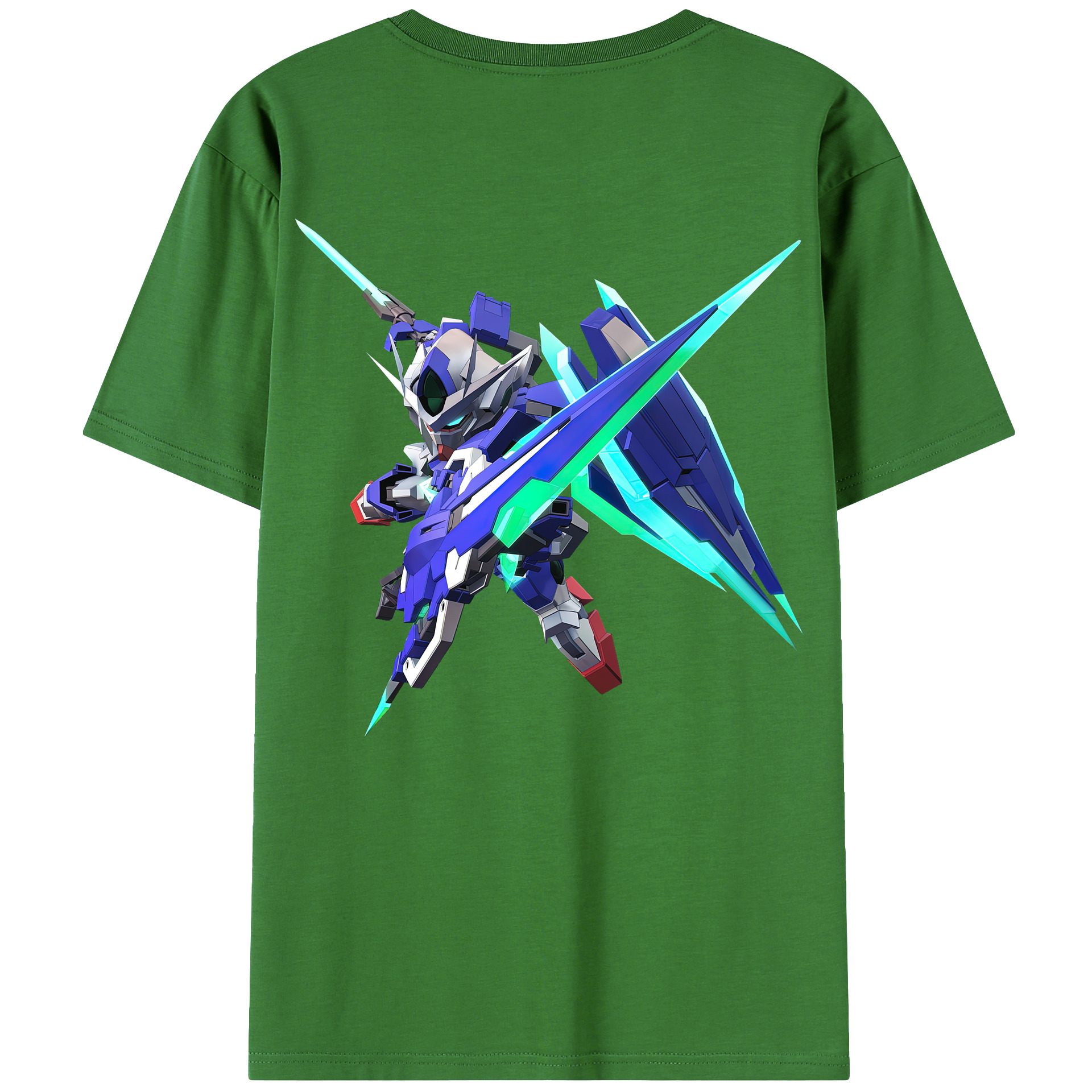 （画像用） 機動戦士ガンダム Mobile Suit Gundam レディース半袖Tシャツ(バックプリント)